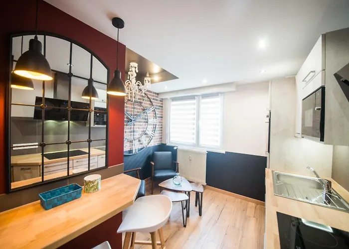 Daire Sleep In Alsace - Balcon - Centre Colmar